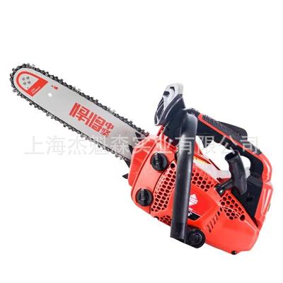 悍将Z2500油ZJ2500家J用汽油链条伐油木锯大功率汽锯锯便携式毛竹