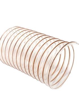 UVD聚通风集尘波纹氨软伸缩酯管pu钢丝伸缩软管PU聚氨酯钢丝波纹