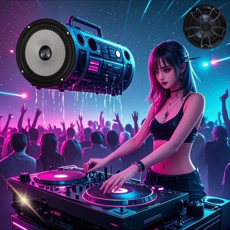 大柏林之声65寸6.5寸中.低音炮高损音喇叭进口车载汽音响无改装车