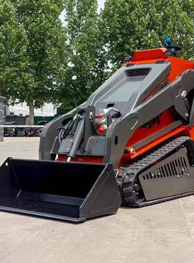 装出口南美小小型滑移装载机家用果园铲844土车铲工程破碎推土载