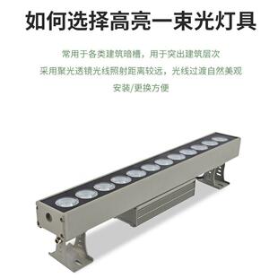 墙一光聚光洗户楼外防-88水体装饰亮束化灯工程别墅庭院外墙灯