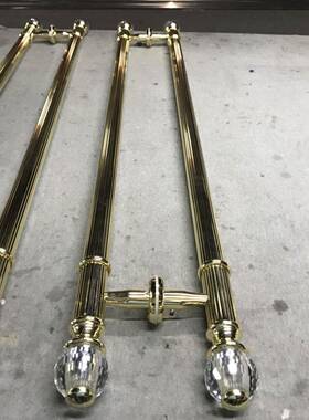 五高档加厚不锈钢WQB大金门拉手璃轻奢豪酒店淋浴房玻门把华手