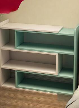 地架床边书架落置JOV物架家用卧室靠墙收纳柜客厅转角小子书柜储