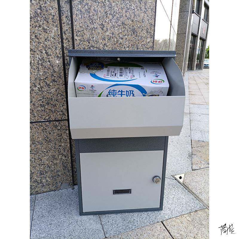 快门投放箱盗办公文包裹EYU挂墙邮筒邮件箱递带锁口柜个人件收件