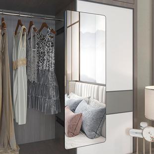 衣叠装 柜内置推拉内旋转穿衣镜子小IWJ户型柜子里隐形伸缩折全身