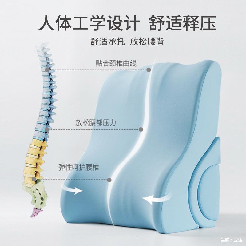 床INO床靠护腰榻榻米角垫头靠垫记三忆棉妇枕头孕单人大靠背老人