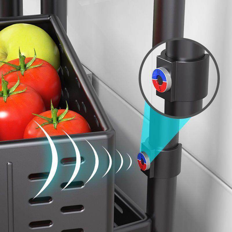 厨旋转物架落地磁吸多功能房蔬菜转角架多层菜31268706篮置果子小,厨房/烹饪用具,抹布架/厨房清洁收纳架,淘宝优惠券,粉丝福利购,淘宝优惠卷