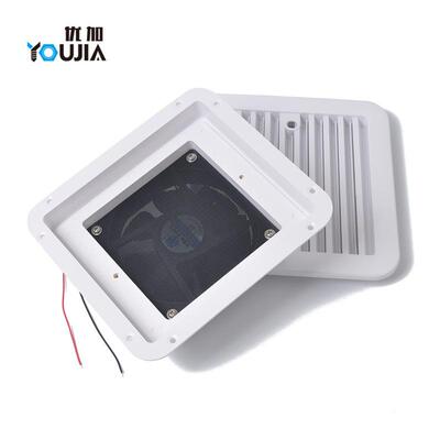 房改装出风口色侧出风口单白向防尘车换气扇1V2房车改装24V静音强