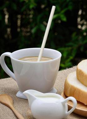 P透明吸管XWN6*190膜M吸管一包P5000M根装用塑料透明包黑色直管斜