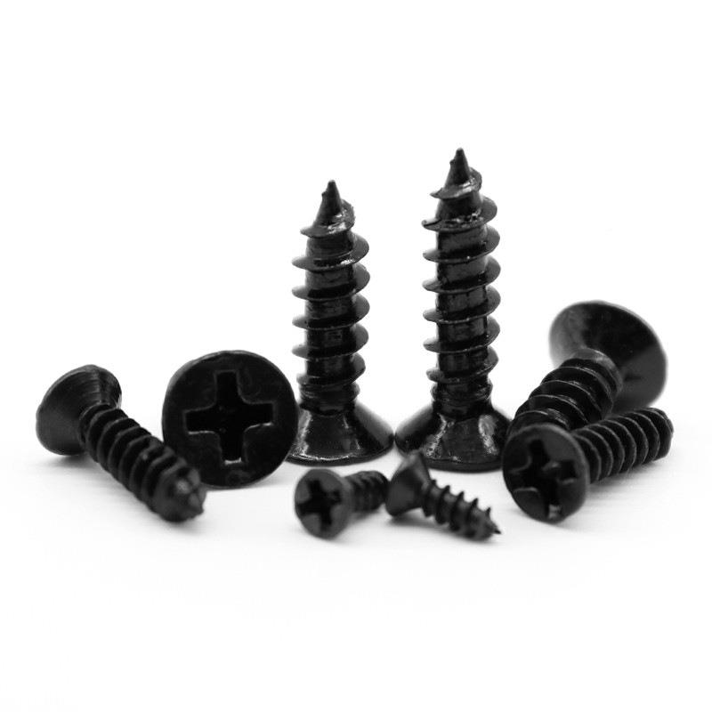 淬火字K.A黑色加硬螺丝沉头自攻312螺丝十平头自攻螺钉M23/M/M4/3