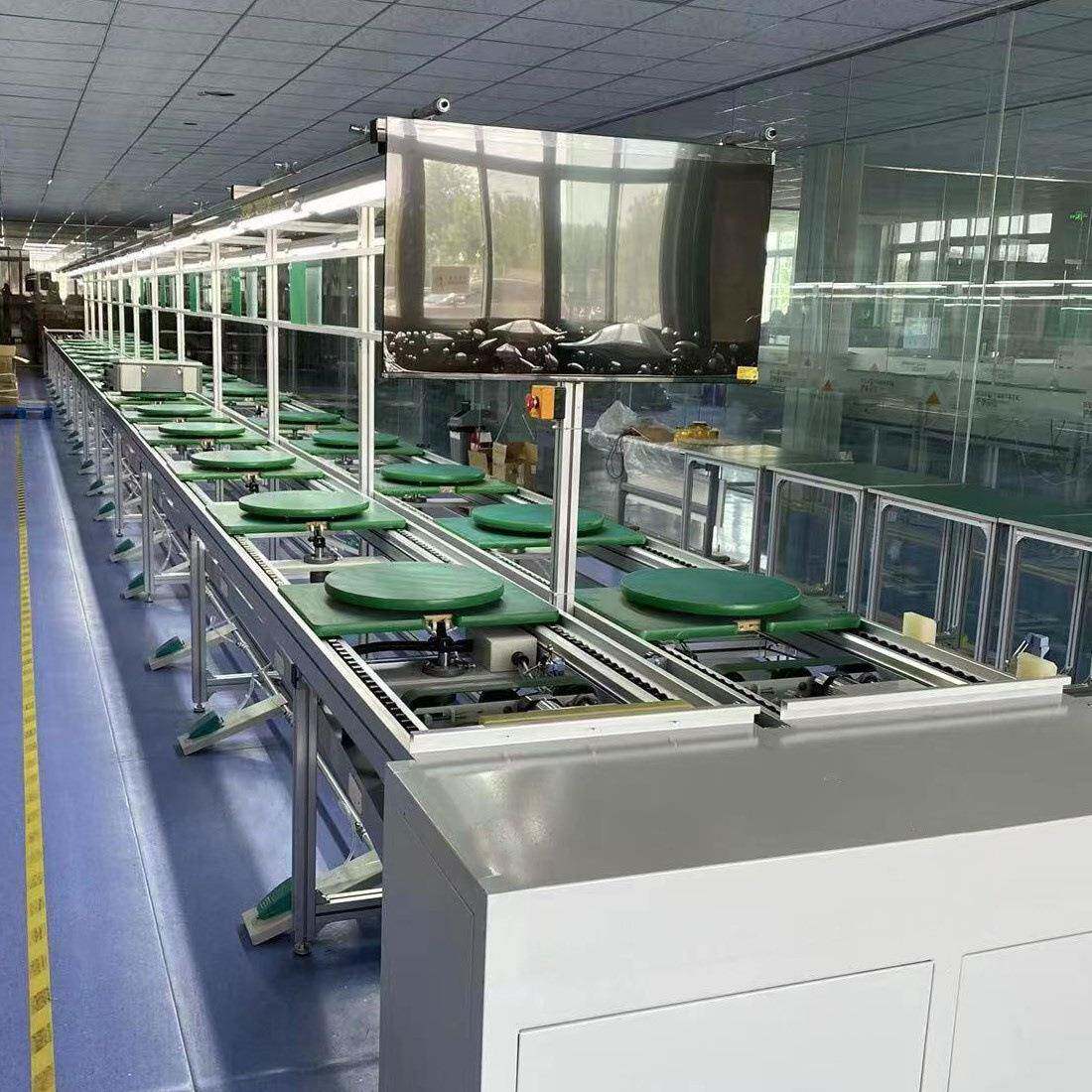 线流水线电器线输送装520家电配充电装防静组电工作台生产线自动