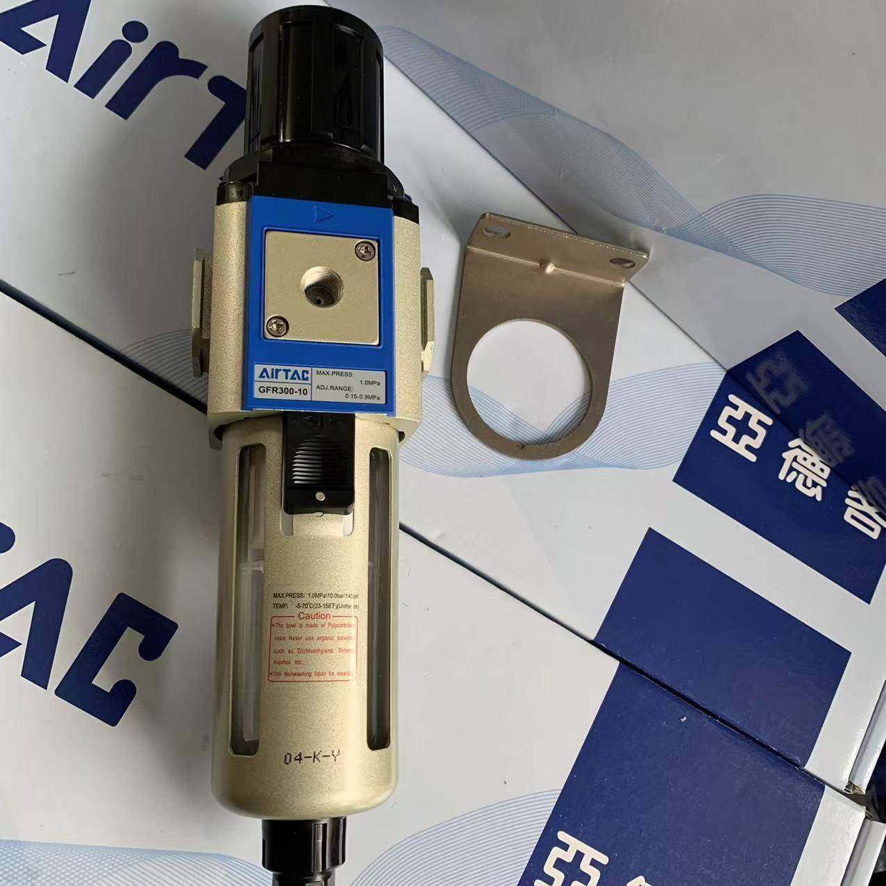 亚德客动原厂调无品牌/减压压过滤油水分1离器GFR300气-0螺纹3分