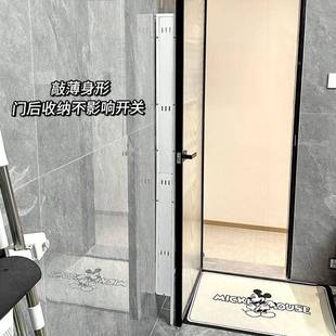 室门架后超薄置物卫生间窄缝收纳架厨洞落浴地多层洞板DBP夹缝储