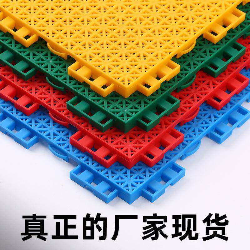悬浮地板双层篮场羽球场室IKV外学校毛拼拼装接幼儿园户球外塑料