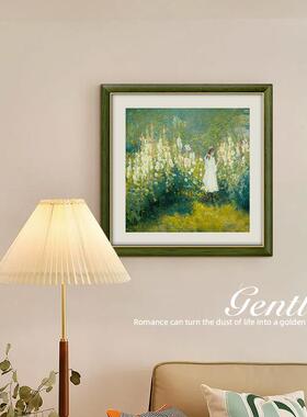 头张小画法复FM732909古装饰画免打孔小众艺术客厅壁式画主卧床挂