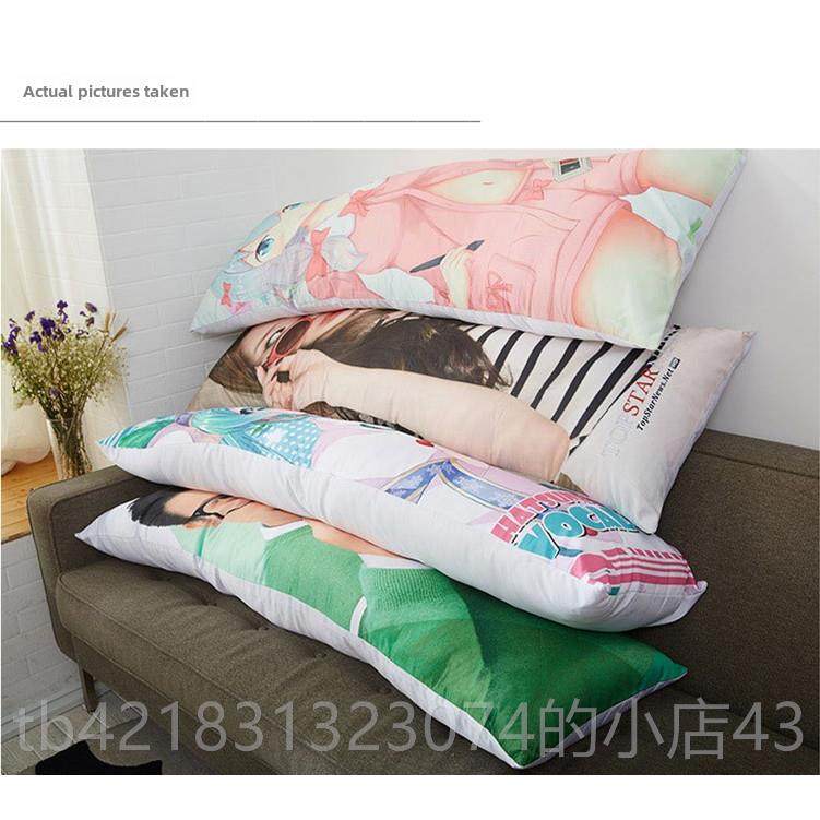 高档SNH用48鞠婧祎白贞人形等身抱枕头/靠床长垫照片定制做同款素