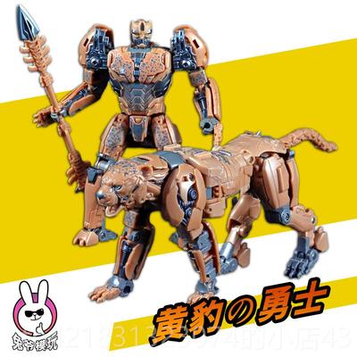 高档变形百天男灾变黄7电影圈微套擎天豹泰霸 黑曼巴玩具合金刚孩