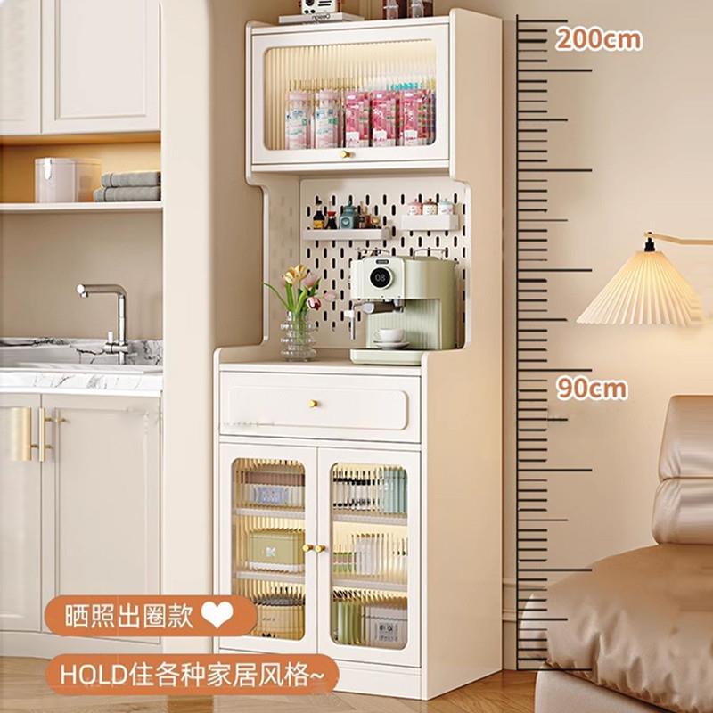实VXQ木餐柜一小户型简约抽厨房体收纳储物简易带屉靠边墙窄型高