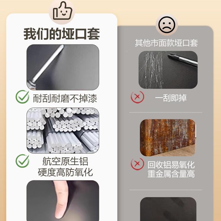 垭铝合一体金成型窗套口门285套包框边不锈钢窗框窗口包套边门框