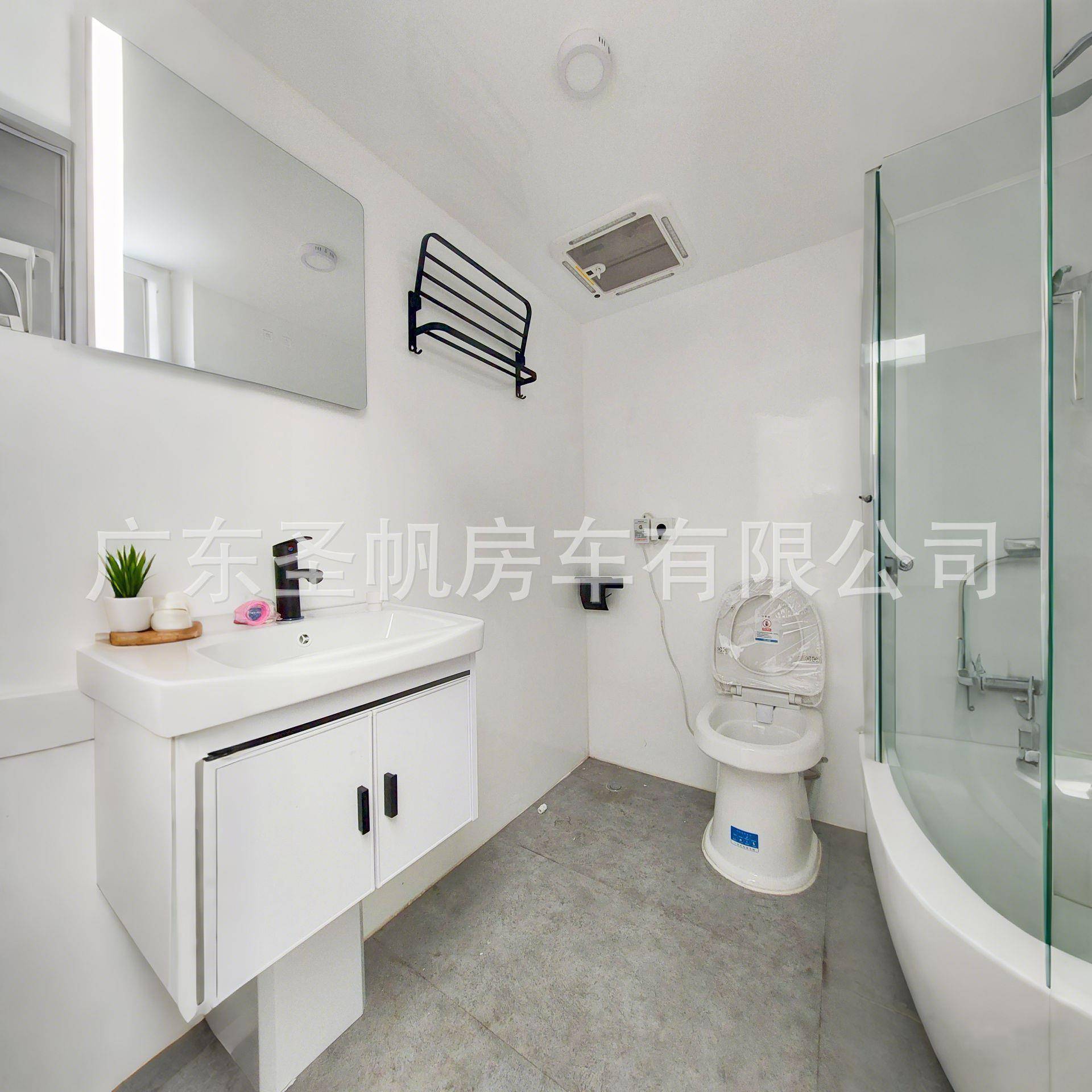 厕广东厕户外房移动所淋浴移动卫生间生态环SF保公厕拖挂所车
