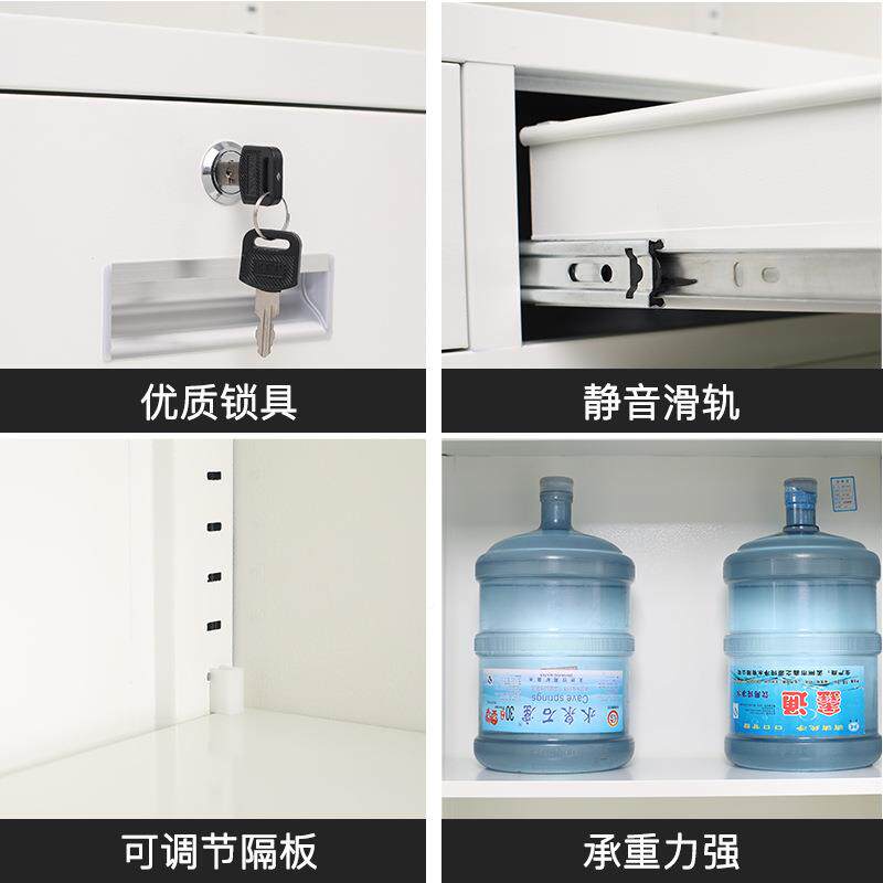 钢保密柜密码HYBMG-10文制件柜财务办公资电料柜加厚带锁通双节子