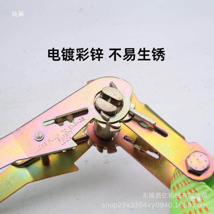 邦强车5T货1长012m米汽车捆绑带捆176绑器拉器货紧物固定器紧绳器