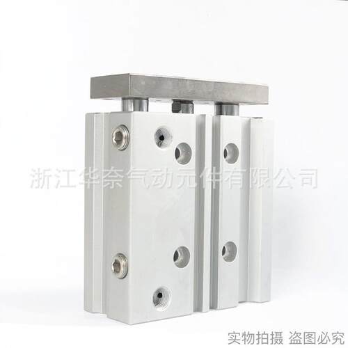 三轴957三杆系列MGPM12-205气0MGM12-3P00MGPM12-30薄型带导杆缸