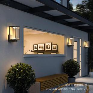 壁户外别太阳能墙壁灯外墙灯491防水庭院大门墅两侧壁灯灯露台院