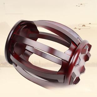 古圆凳圆古筝凳子筝实木古筝古凳素面款海棠色筝琴凳无品牌/结实