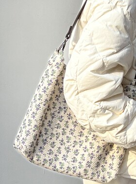 LU工作室腋下包小众高级感包包单肩包韩系通勤包帆布包女大容量