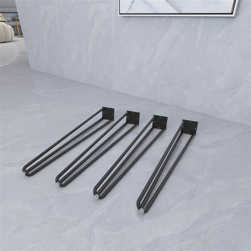 现货桌子腿会议茶几简约餐桌脚书桌腿梳妆台支撑脚桌架金属脚支架