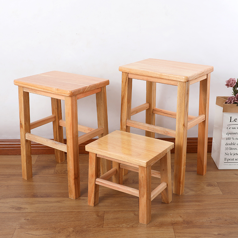 小木凳实木方凳家用客厅儿童矮凳板凳茶几凳换鞋凳木凳学生凳子