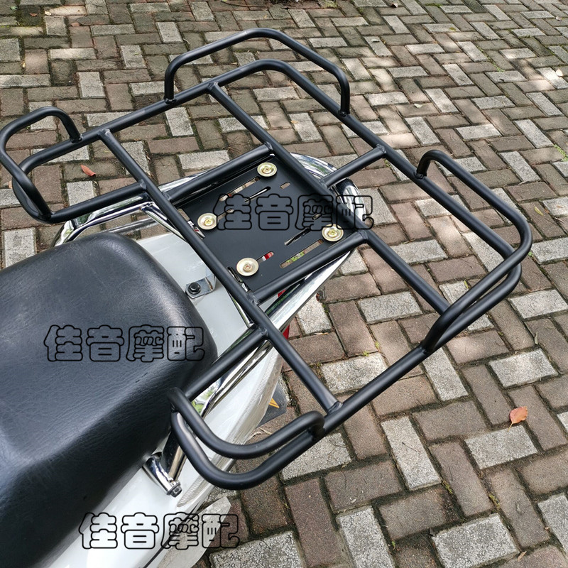 电动车外卖货架踏板车加装托盘支架美团改装尾箱架迅鹰鬼火小龟车