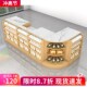 实木超市收银台店铺小型简约零食母婴药店文具水果便利店吧台柜台