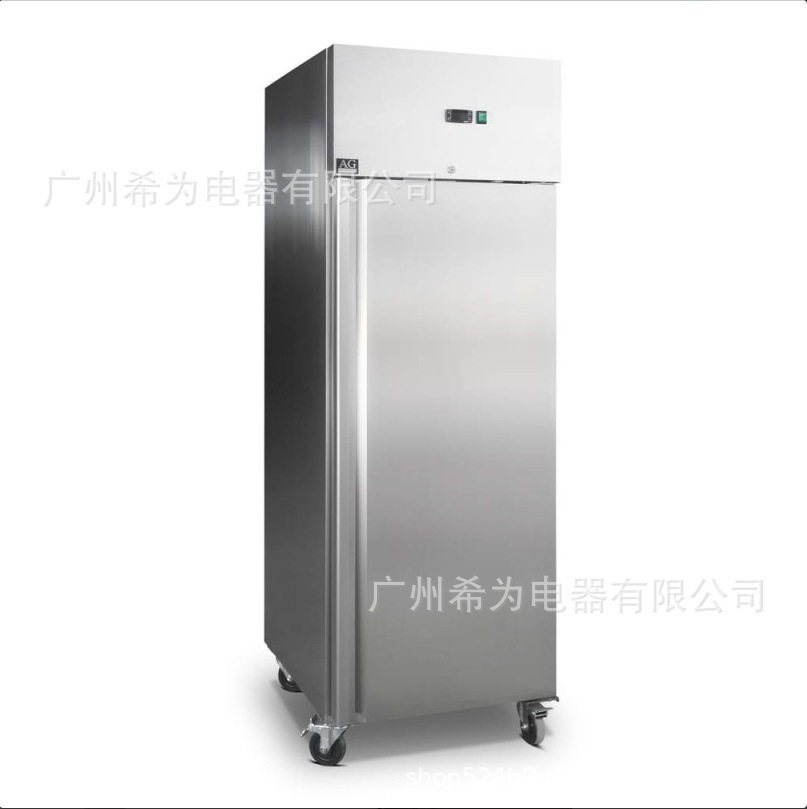 单大门不锈钢商用厨房酒店冰柜商用立式风冷无霜冰箱保鲜冷冻柜