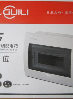 贵丽牌铁底开关箱 C45 豪华暗装开关箱 空气漏电配电箱7-9