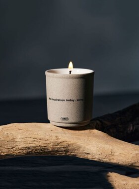 cottee咖啡馆香薰蜡烛 take away 打包杯创意家用室内陶瓷杯香氛