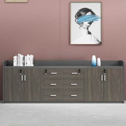 矮柜会议室茶水办公室办柜子文柜件柜隔断带锁柜储物柜打印机WMB