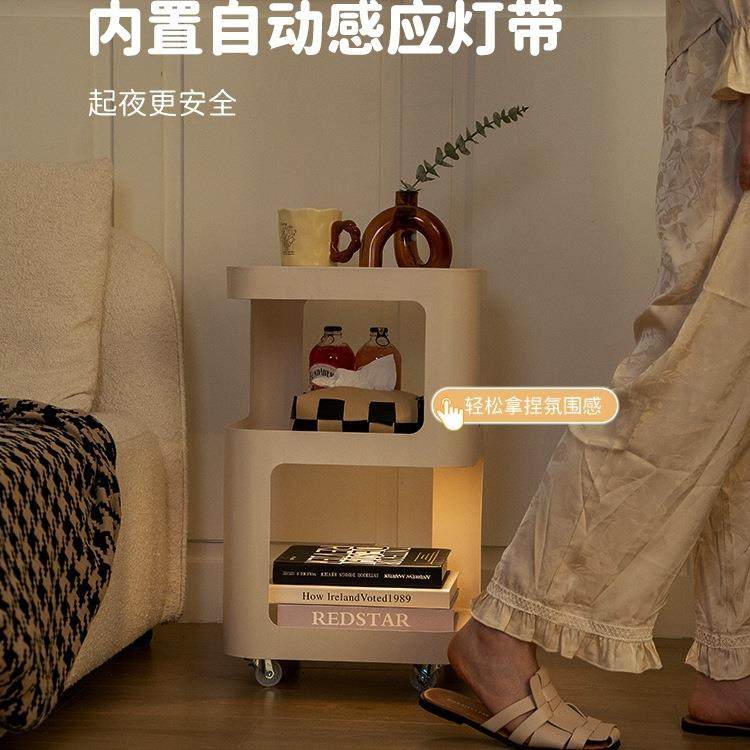 小创型床头柜简约现代家用带卧室床置物架子灯铁艺意可移动头NRF,电子元器件市场,其它元器件,淘宝优惠券,粉丝福利购,淘宝优惠卷