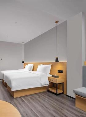 店家具标全套出27269租公寓专用酒床头单双人宿快捷民客房旅馆间