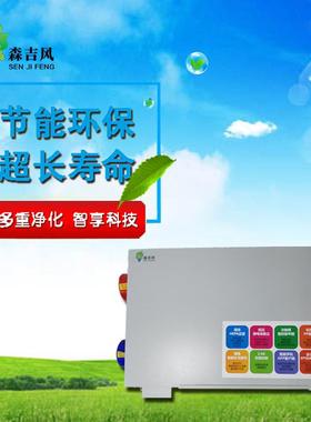 森吉新系风统净化新风机商家静音送风排风用换气SJF-D300扇一体用