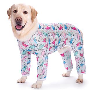 大狗服狗衣夏装薄款四脚衣金毛萨IPH拉布拉摩多物中型大型犬狗宠