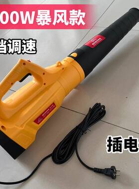 50W22V家用照明电4大功率工0业级OHG手提式大0风力除尘鼓风机吹风