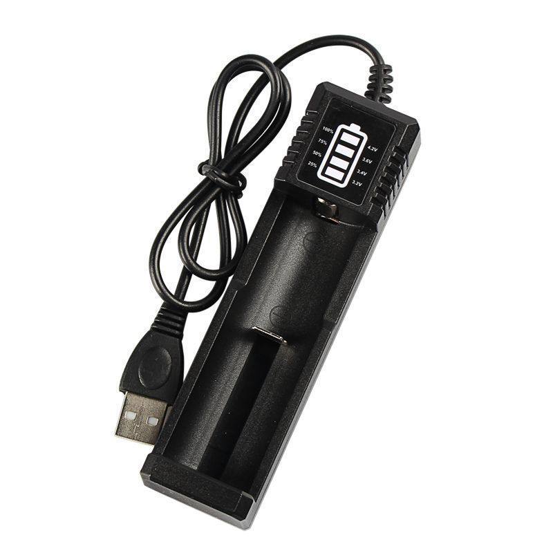 【下单立减20】锂电池充电器智能充电器头灯强光手电筒通用