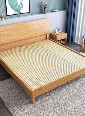 硬楠竹板护腰硬床板垫软床片实木铺板护脊椎79573床竹子垫变直销