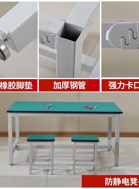 单层工作台操KRA配验桌作台重型装电脑维修检验桌实台量大从优
