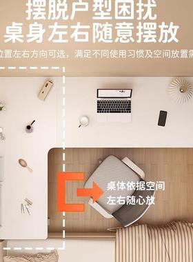 转型角书桌书架体lTMD电脑桌拐角办公桌女生一梳妆台卧室家写字用