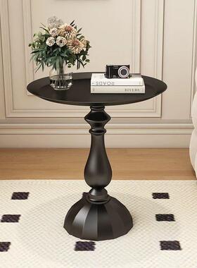 欧式铁艺圆边几小厅户型家用客沙发艺角几小桌卧室80625床头桌阳