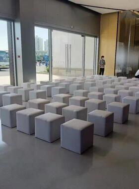 面包四面方发凳子正方326形沙凳婚庆展展会吐司包凳子车音乐会木
