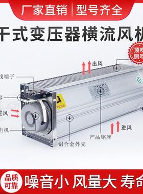 干式变压器横冷却风机GFMKHDD热77080-150变压器7贯流散流风机220